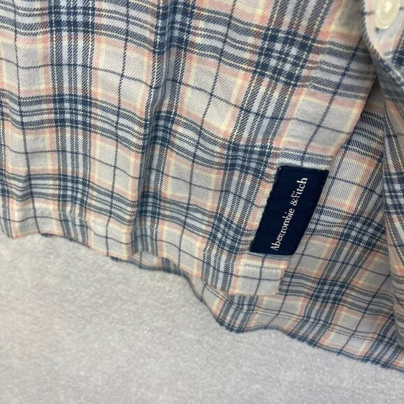 Lot of 2 Abercrombie & Fitch Soft Button Up Shirt Womens Medium M Lightweight - Picture 7 of 16